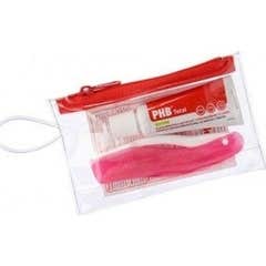 PHB® zestaw Total Travel Pasta do zębów 15ml + Travel Szczoteczka do zębów 1szt