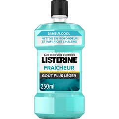 Listerine Enjuague Bucal Mentol Sabor Suave 250 ml
