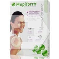 Mepiform reductor de cicatriz silicona lámina 5x7,5cm 5uds