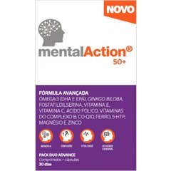 MentalAction 50+ Fórmula Avançada 30comp + 30caps