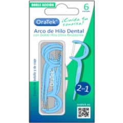 Oratek Arco Hilo Dental Doble Hilo 6 Unidades