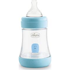 Perfect Biberón Tetina de Silicona Azul 5 0M+ 150 ml