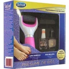 Scholl Velvet Smooth Diamond Crystals rosa 1ud