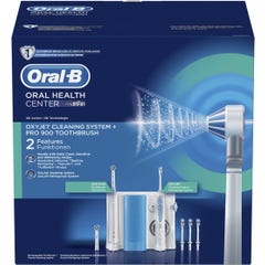 Oral-B Pack Oxyjet Dental Irrigator + Elektrische Zahnbürste Pro 900