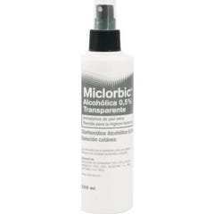 Miclorbic Clorhexidina 0.5% Alcohólica Transparente 250ml