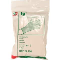 TG Guantes Dermatológicos Algodón 6-7 1 ud