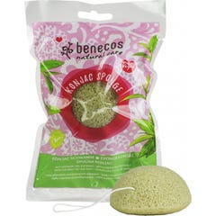 Benecos Konjac Schwamm Grüner Tee 1pc