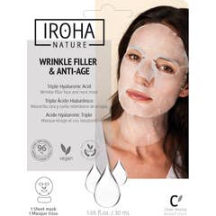 Iroha Wrinkle Filler & Anti-Age Maschera Viso Antietà 30ml