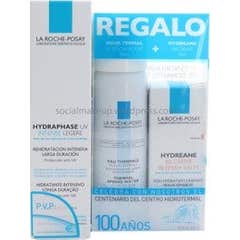La Roche Posay Pack Hydraphase hidratante intensivo ligera 50ml + agua termal 50g + BB Cream 15ml