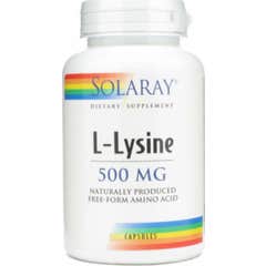 Solaray L-Lysin 500mg 60 Kapseln