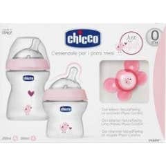 Chicco Geschenkset Naturalfeeling Rosa 0m +