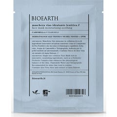 Bioearth Mascarilla Facial Monodosis Hidratante Calmante Camomila 15ml