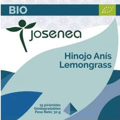 Josenea Hinojo Anís Lemongrass BIO 15 pirámides en sobre