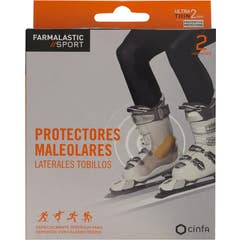 Farmalastic Sport apósito protector maleolo laterales tobillos 5x11cm 2uds
