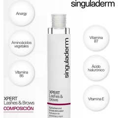 SingulaDerm Xpert Pestañas y Marrones 4ml