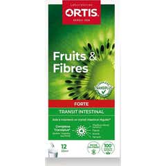Ortis Fruits & Fibres Forte Darmtransit 12 zakjes