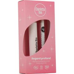 Charlotte Bio Eye Duo Set Navidad Máscara Black + Lápiz Black