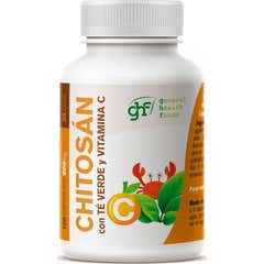 GHF Chitosan + Grøn Te + Vitamin C 600mg 100cap GHF Chitosan + Grøn Te + Vitamin C 600mg 100cap