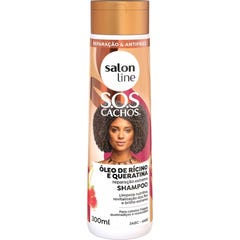 Salon Line Sos Shampoo Ricino e Queratina 300ml