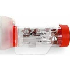 Aerochamber Plus Flow-vu cámara de inhalación neonatal 1ud