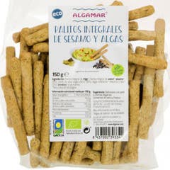 Algamar Palitos de Sesamo y Algas Bio 150g