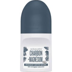 Schmidt's Deod Roll Charb/Magn50ml