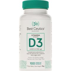 Bestceutics Vitamina D3 4000Ui 100caps