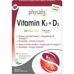 Physalis Vitamin K2 + D3 Bio Vegan 60comp