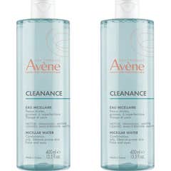 Avène Cleanance Agua Micelar 2x400ml