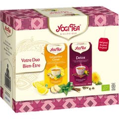 Yogi Tea Cofre Votre Duo Bien-Être Detox + Jengibre Limón