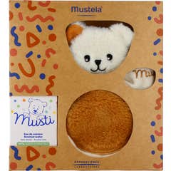 Mustela Musti Gaveæske Eau de Senteur 50 ml + Brun Bamse
