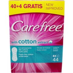 Carefree Cotton Salvaslip 44 Unità