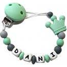 Mamimemima Chain Silicone Chupete Verde Corona