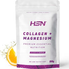 HSN Colágeno Hidrolizado + Magnesio 2.0 en Polvo Naranja 150g