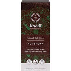 Khadi Tinte Castaño Avellana 100% Vegetal 100g Khadi Tinte Castaño Avellana 100% Vegetal 100g