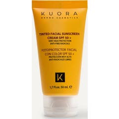 Kuora Facial Sunscreen with Color SPF50+ 50 ml