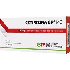 GP Genéricos Portugueses Cetirizina GP 10mg 20comp