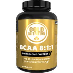Gold Nutrition BCAA 8:1:1 200 Tabletas