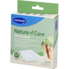 Hartmann Nature Care Cotton Gasa Estéril 7,5cmx7,5cm 5x2uds