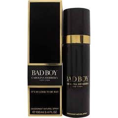 Carolina Herrera Bad Boy Deodorante 100ml deodorante 100ml vaporizzatore