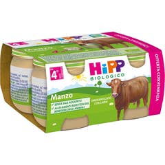 Hipp Bio Omogeneizzato Manzo 4x80g