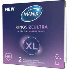 Manix King Size Ultra Condones 2 uds