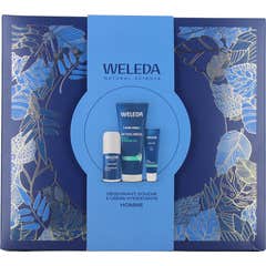 Weleda Cofre Men Desodorante + Ducha + Crema Hidratante
