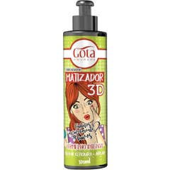 Gota Dourada Acondicionador Matizador 3D Rojo Intenso 120ml