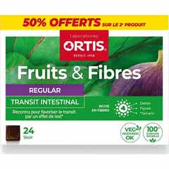 Ortis Fruit & Fibres Regular 2 X 24 Cubes