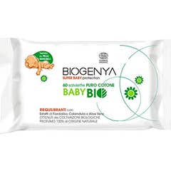 Biogenya Cotton Baby Wipes 60 Wipes