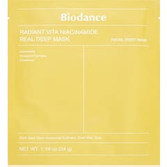 Biodance Radiant Vita Niacinamide Real Deep Mask 34 g
