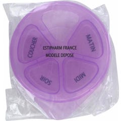 Estipharm Daily Pill Box Round 1ut