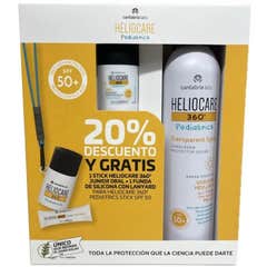 Heliocare 360º Pack Pediatric Stick Spf50 + Spray Transpar Spf50
