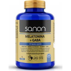 Sanon Melatonina + Gaba 120 caps vegetales